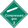 HAZ78 - IMDG Label - Compressed Gas 2