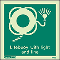 4013C - Jalite Lifebuoy with light and line - IMPA Code: 33.4134 - ISSA Code: 47.541.34