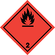 HAZ102 - GHS Label - Flammable Hazard
