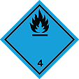 HAZ114 - GHS Label - Flammable Hazard