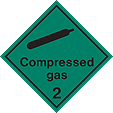 HAZ23 - IMDG Label - Compressed Gas 2