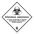 HAZ49 - IMDG Label - Infectious Substance 6