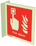 6450FS15 - Jalite Fire Alarm Location Sign
