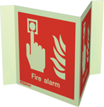 6450P15 - Jalite Fire Alarm Location Sign