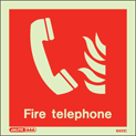 6451C - Jalite Fire Telephone Location Sign