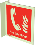 6451FS15 - Jalite Fire Telephone Location Sign
