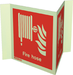 6495P15 - Jalite Fire Hose Location Sign