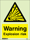 7221D - Jalite Warning Explosive risk - IMPA Code: 33.7581 - ISSA Code: 47.575.81
