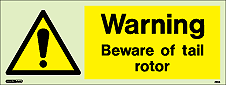 7394K - Jalite Warning Beware of tail rotor