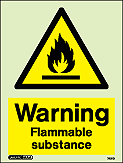 7421D - Jalite Warning Flammable substance