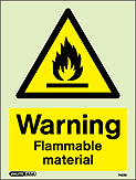 7422D - Jalite Warning Flammable material