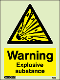 7423D - Jalite Warning Explosive substance