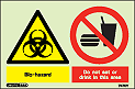 7470Y - Jalite Warning Bio-hazard