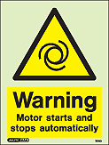 7512D - Jalite Warning Motor starts and stops automatically