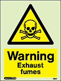 7589D - Jalite Warning Exhaust fumes
