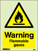7590D - Jalite Warning Flammable gasses