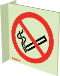 8024FS15 - Jalite Smoking Prohibited No Smoking
