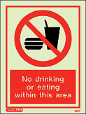 8091D - Jalite Drinking, Eating Prohibited