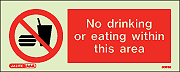 8091M - Jalite Drinking, Eating Prohibited - IMPA Code: 33.8566 - ISSA Code: 47.585.66