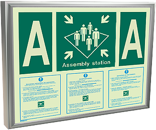 Assembly Station Emergency Notices